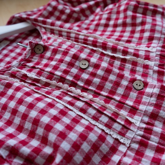 Plaid Pajamas Pure Cotton - Picture 4 of 5